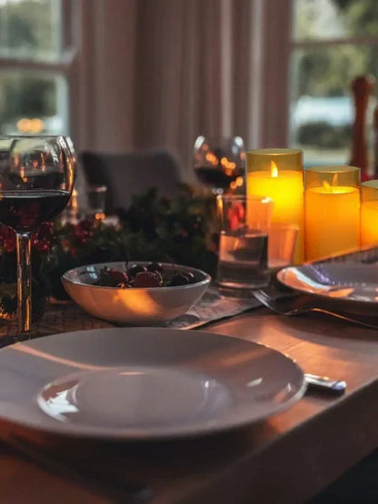 Set met 24 LED-lampen zonder vlam - GlowFlicker