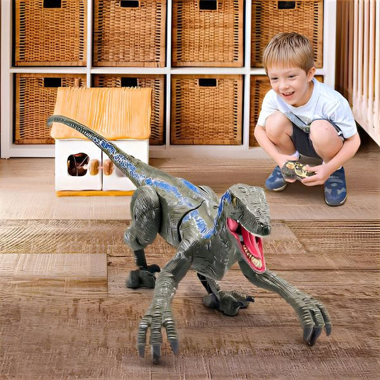 RaptorBeweeg – Afstandsbediening Dinosaur Speelgoed met Geluid, LED en Realistische Bewegingen