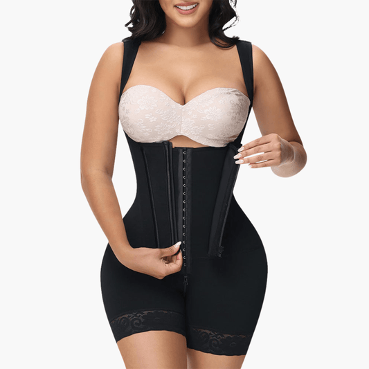 Contouria Dames Corrigerende Shapewear met Buikondersteuning en Open Bust
