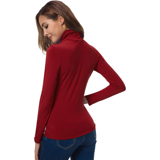 Petra Slim Fit Dames Coltrui – Lichtgewicht & Ademend voor Elke Gelegenheid