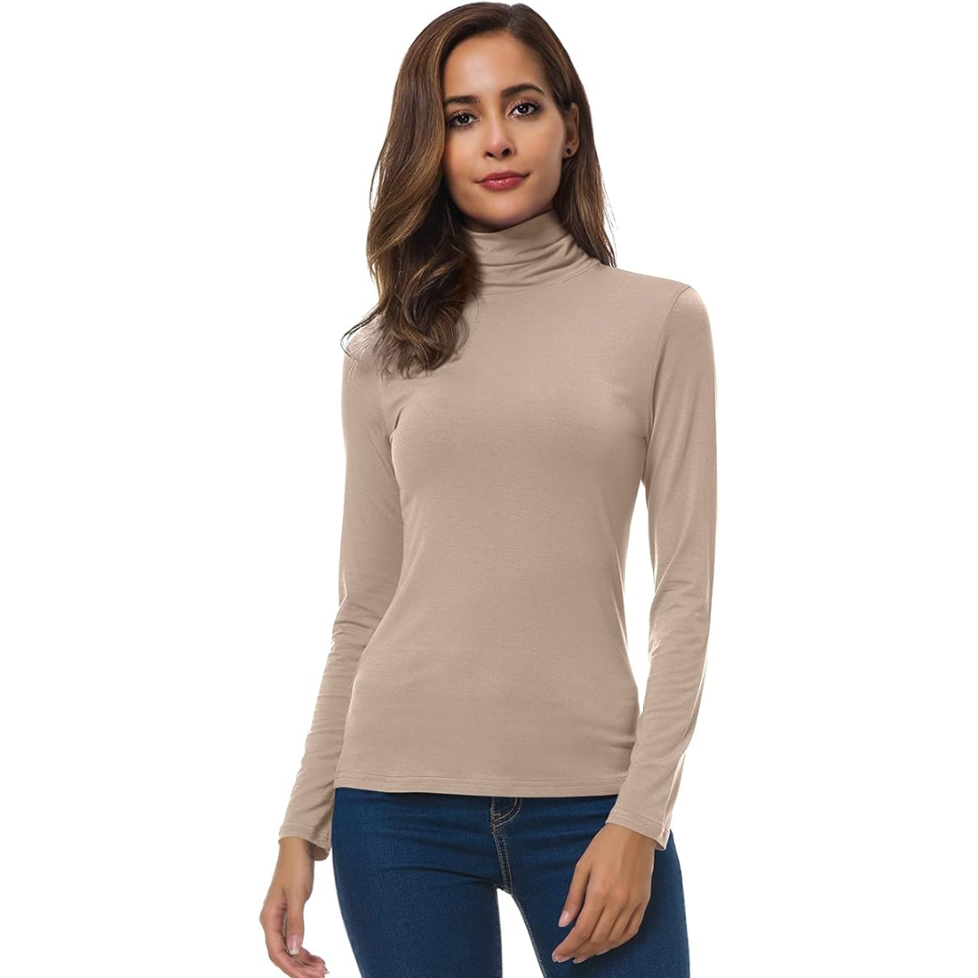 Petra Slim Fit Dames Coltrui – Lichtgewicht & Ademend voor Elke Gelegenheid