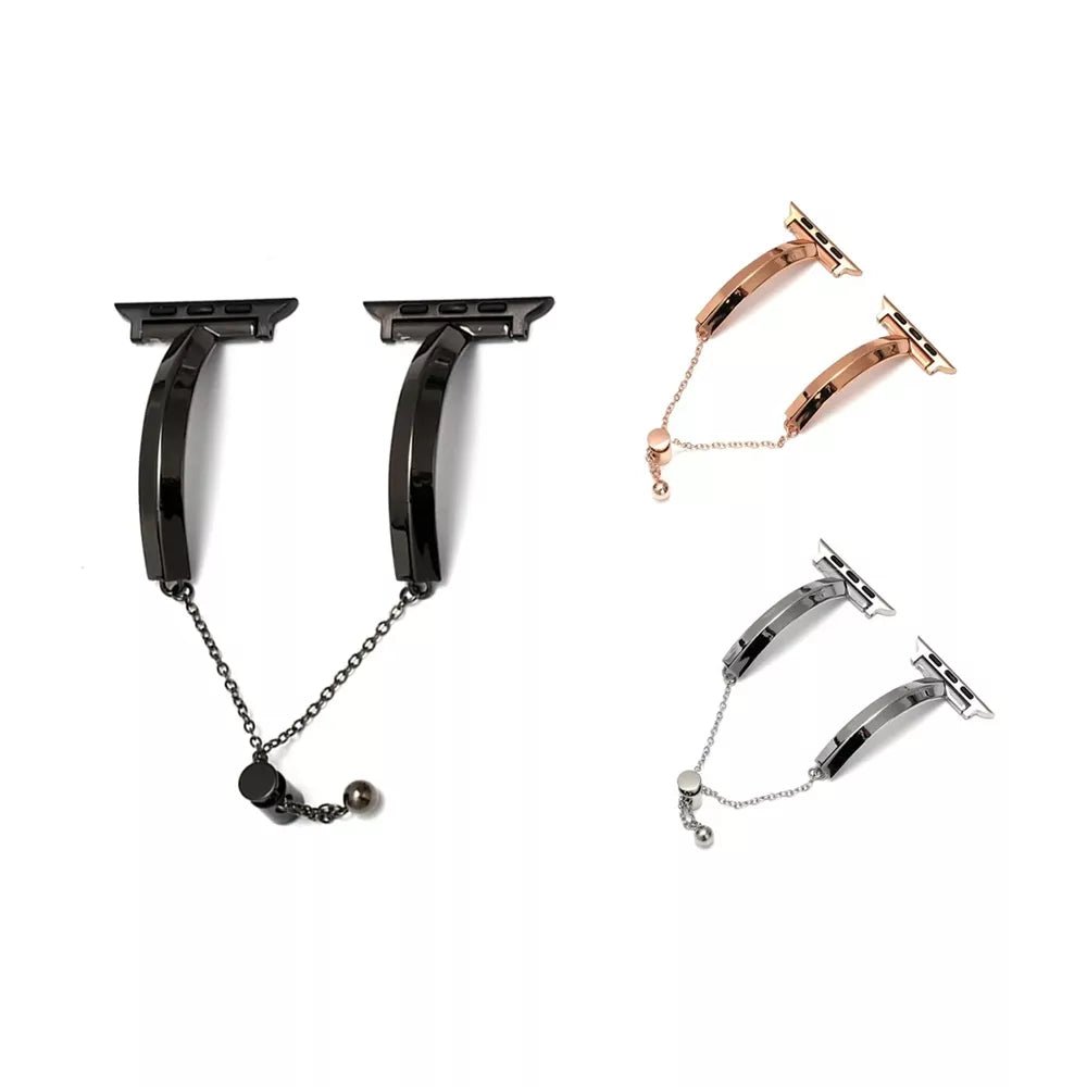 Luxe Roestvrijstalen Dames Horlogeband – Verstelbaar en Waterbestendig