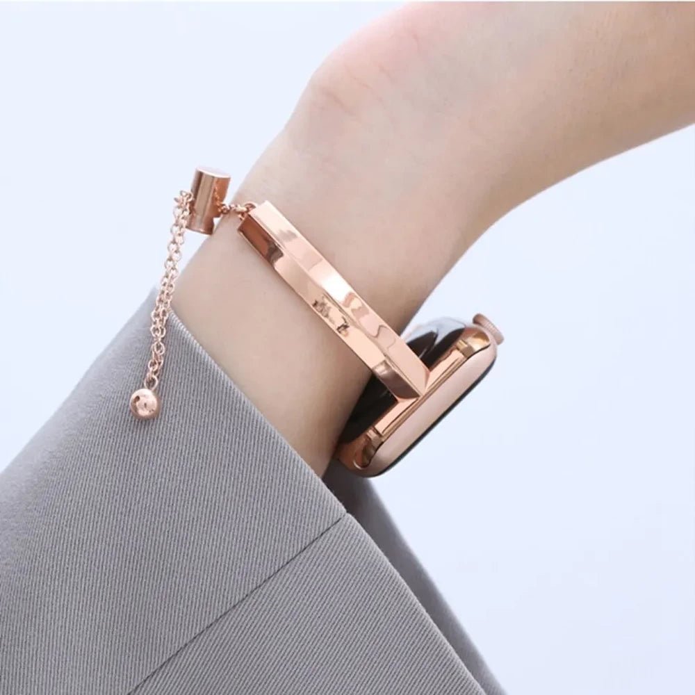 Luxe Roestvrijstalen Dames Horlogeband – Verstelbaar en Waterbestendig