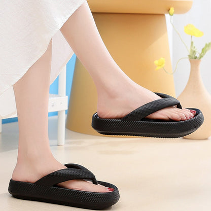 VoetZacht T-Split Slipper – Antislip Dames Slipper met Schokdemping en EVA-Zool