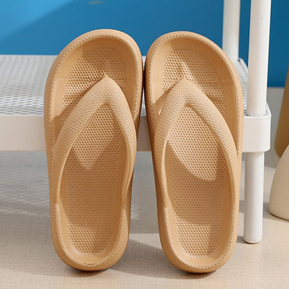 VoetZacht T-Split Slipper – Antislip Dames Slipper met Schokdemping en EVA-Zool