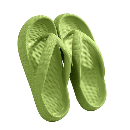 VoetZacht T-Split Slipper – Antislip Dames Slipper met Schokdemping en EVA-Zool
