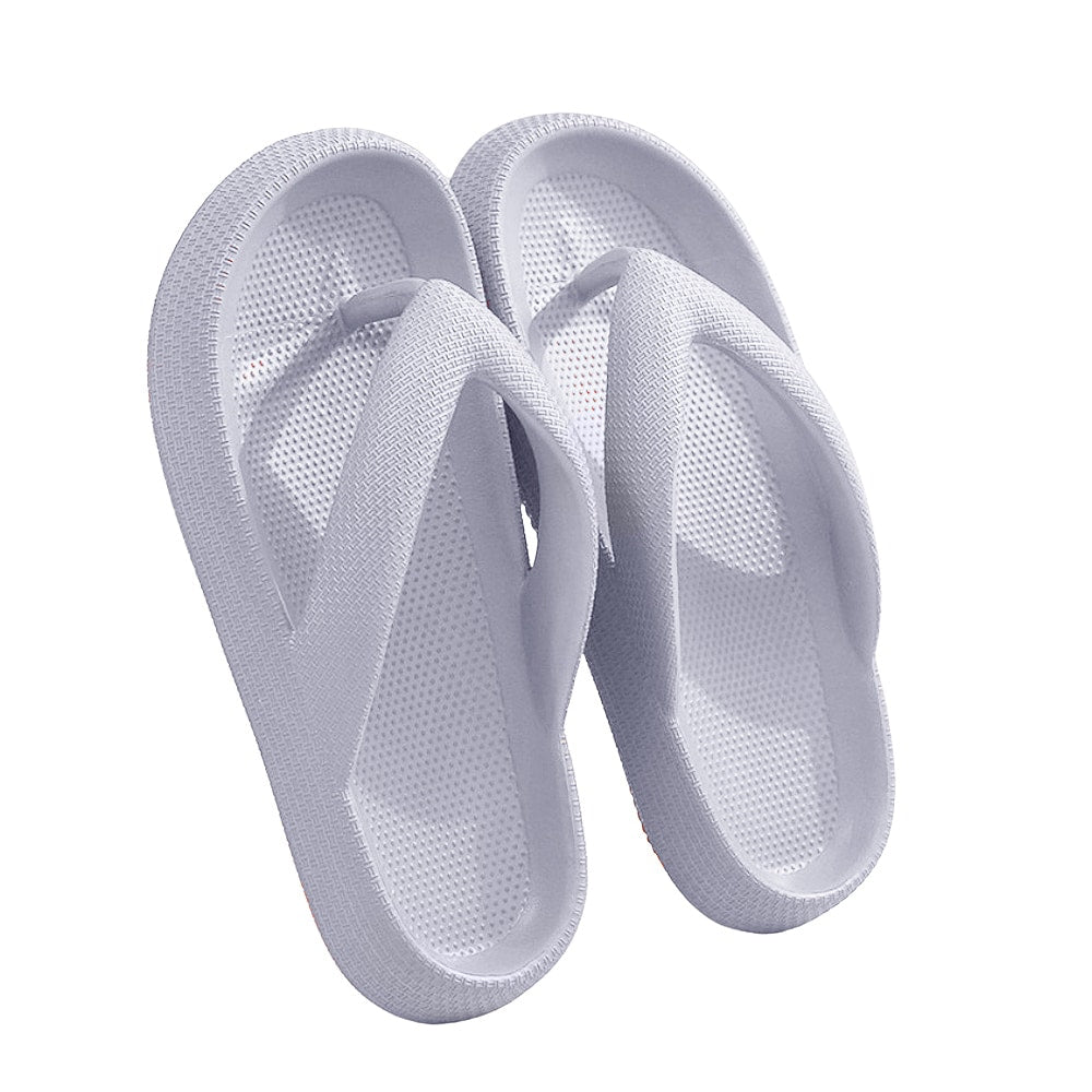 VoetZacht T-Split Slipper – Antislip Dames Slipper met Schokdemping en EVA-Zool