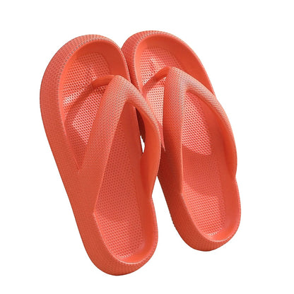 VoetZacht T-Split Slipper – Antislip Dames Slipper met Schokdemping en EVA-Zool