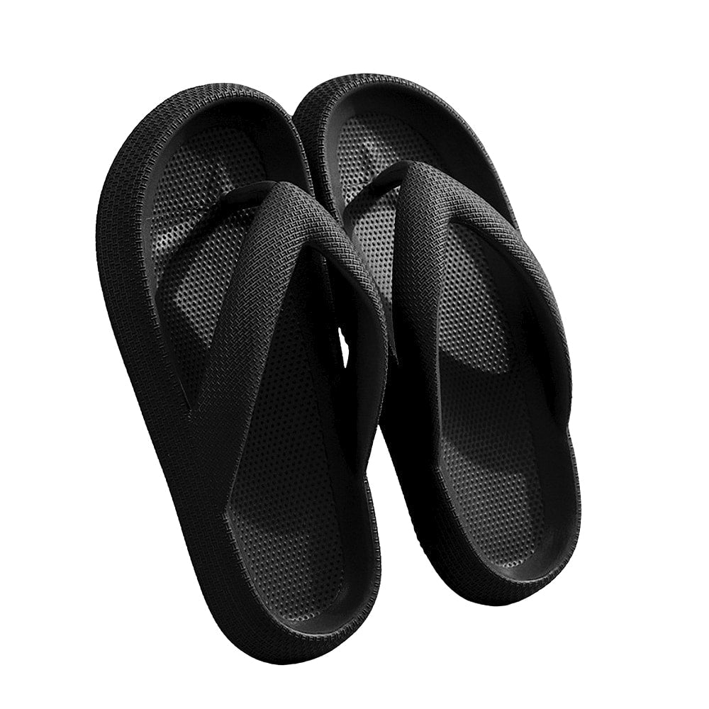 VoetZacht T-Split Slipper – Antislip Dames Slipper met Schokdemping en EVA-Zool