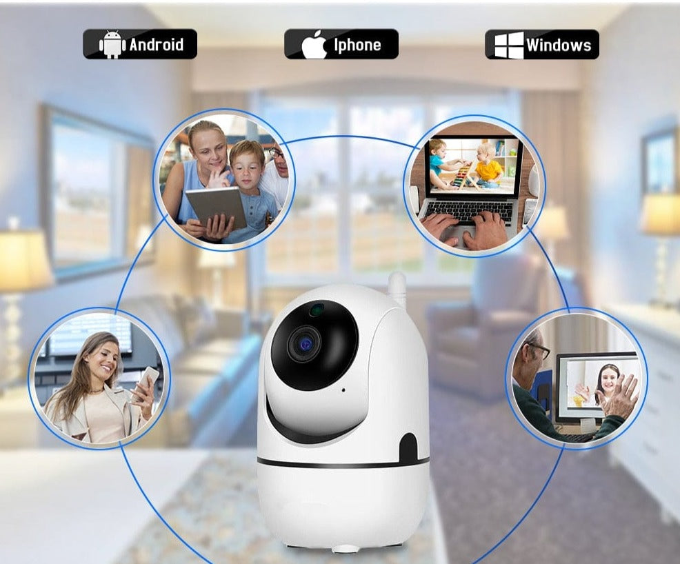 Draadloze Babycamera met Nachtzicht en HD Audioverbinding