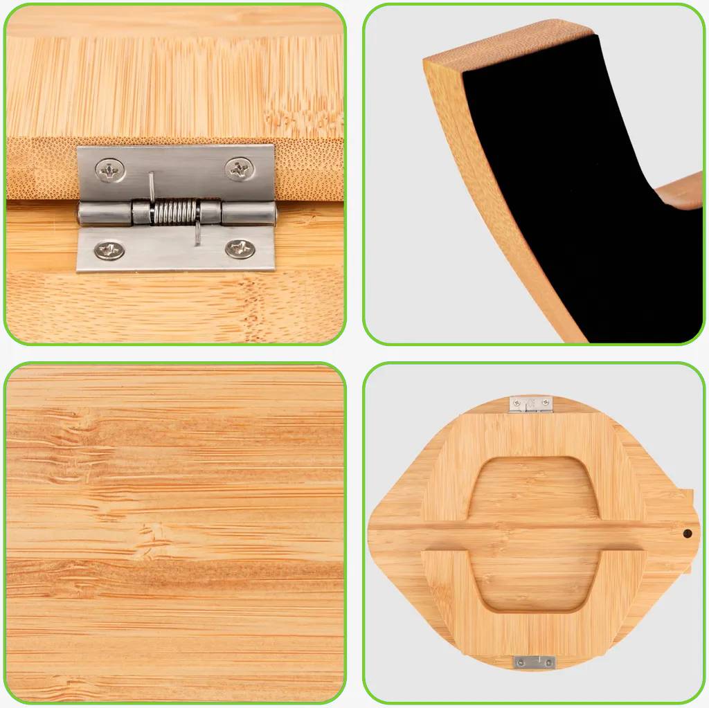 SofaNest Bankleuning Tafel Houten Sofa Bijzettafel Met Telefoonhouder