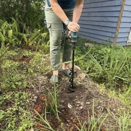 DrillRoot Grondboor Opzetstuk voor Tuin en Plantgaten