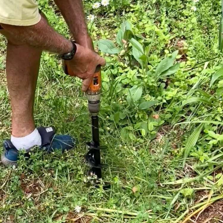 DrillRoot Grondboor Opzetstuk voor Tuin en Plantgaten