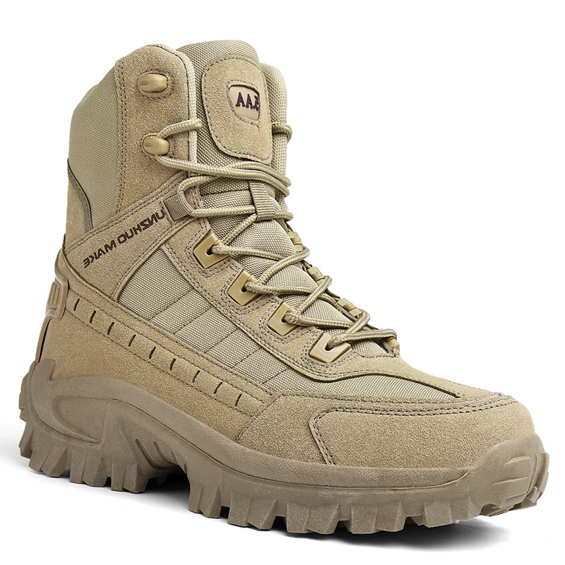 Tactische Herenschoen – Hoge Outdoor Schoen met Grip en Enkelondersteuning