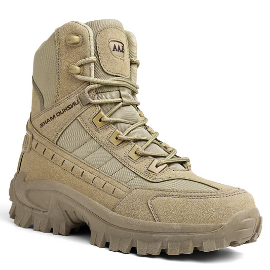 Tactische Herenschoen – Hoge Outdoor Schoen met Grip en Enkelondersteuning
