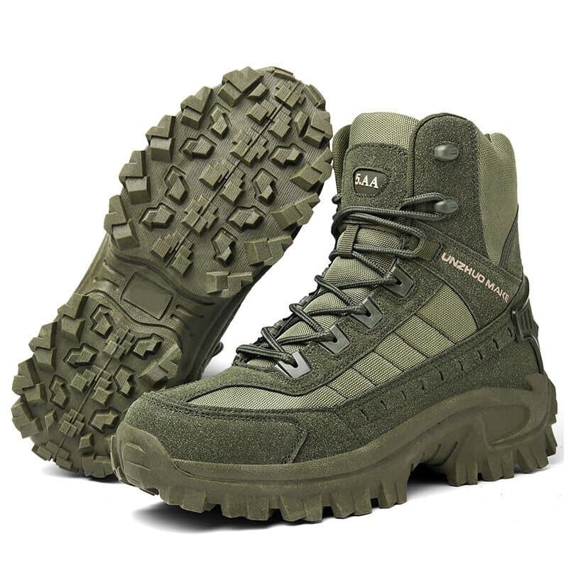 Tactische Herenschoen – Hoge Outdoor Schoen met Grip en Enkelondersteuning