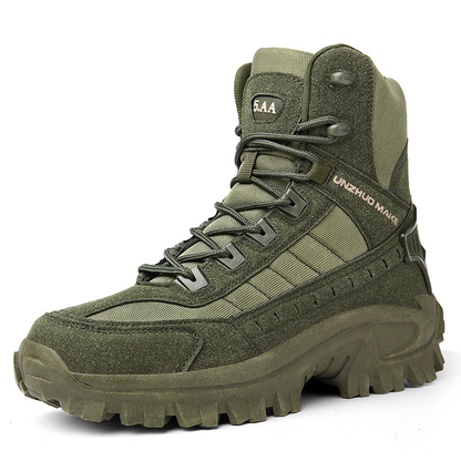 Tactische Herenschoen – Hoge Outdoor Schoen met Grip en Enkelondersteuning