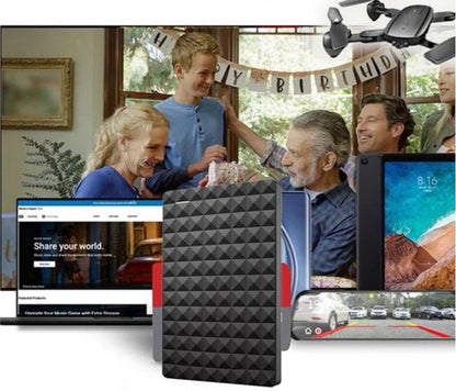 OpslagSlim 1TB Externe Harde Schijf – USB 3.0, supersnel en ultradun ontwerp