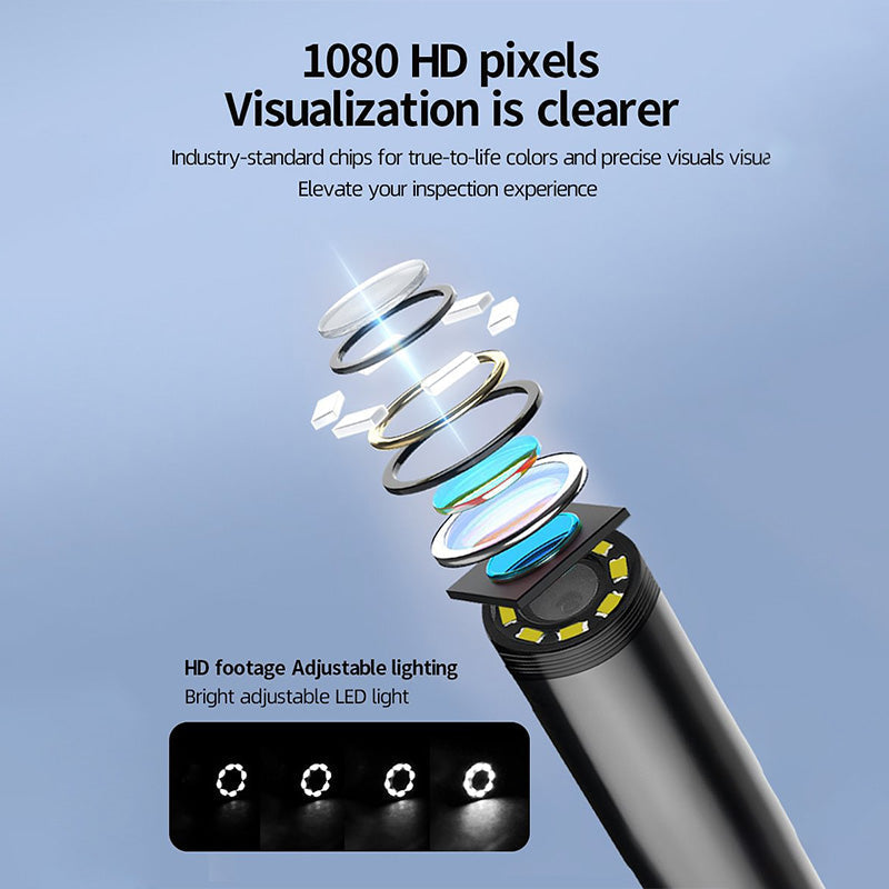 ScopeLite HD – Draagbare Inspectiecamera met Scherm en 8m Kabel