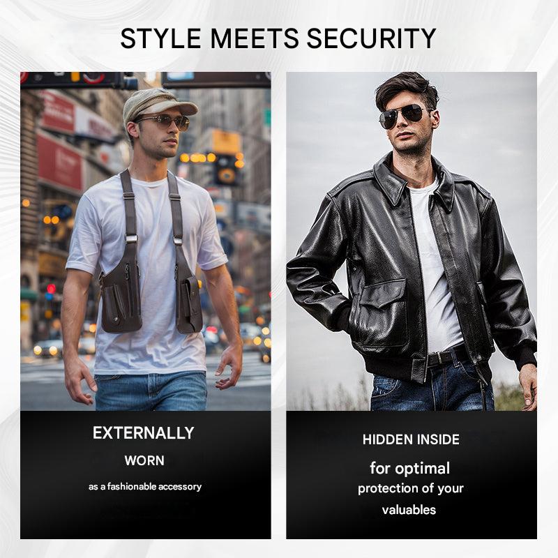 ShadowCarry Pro – Discrete Schoudertas voor Mannen