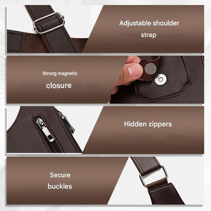 ShadowCarry Pro – Discrete Schoudertas voor Mannen