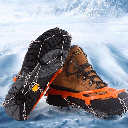 GripSneeuw Antislip Schoenspikes – Sterke Spikes voor IJs & Sneeuw