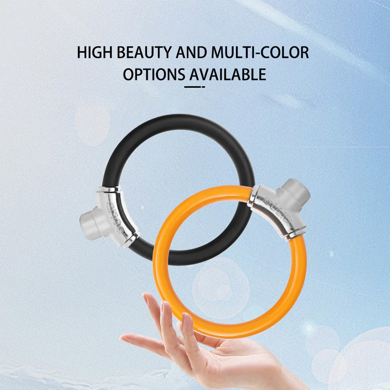 FietsZeker Kabelslot – Compact Draagbaar Cijferslot voor Betrouwbare Bescherming