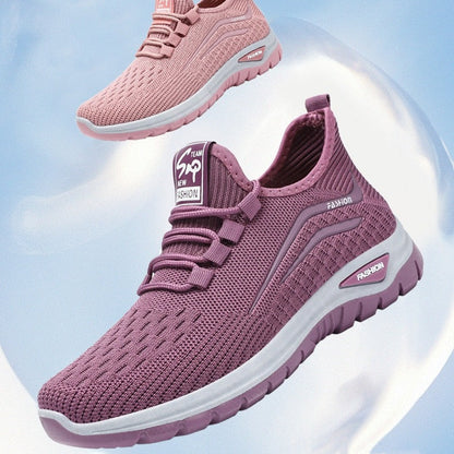 Lichtgewicht Dames Sportsneakers met Elastische Sluiting – De Dagcomfort Runner