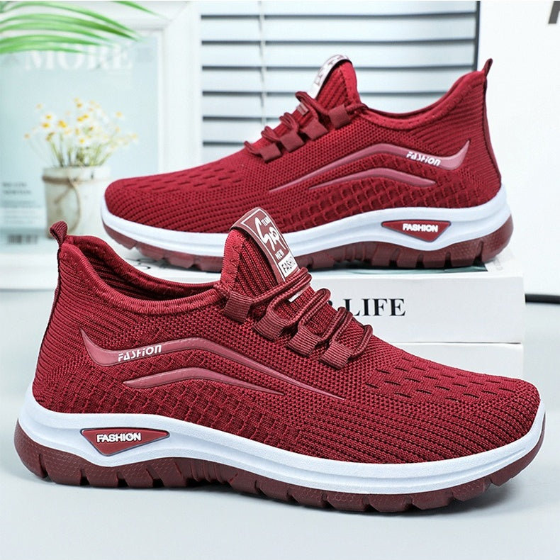Lichtgewicht Dames Sportsneakers met Elastische Sluiting – De Dagcomfort Runner