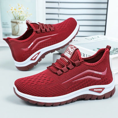 Lichtgewicht Dames Sportsneakers met Elastische Sluiting – De Dagcomfort Runner