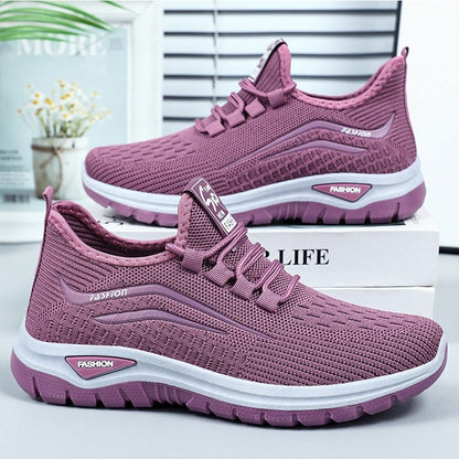 Lichtgewicht Dames Sportsneakers met Elastische Sluiting – De Dagcomfort Runner
