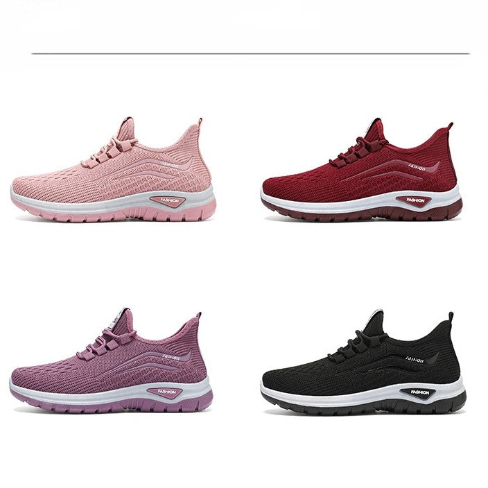 Lichtgewicht Dames Sportsneakers met Elastische Sluiting – De Dagcomfort Runner