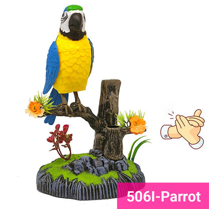 Interactieve Tjilpende Vogel met Stemgestuurde Bewegingen