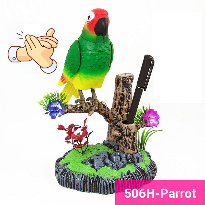 Interactieve Tjilpende Vogel met Stemgestuurde Bewegingen