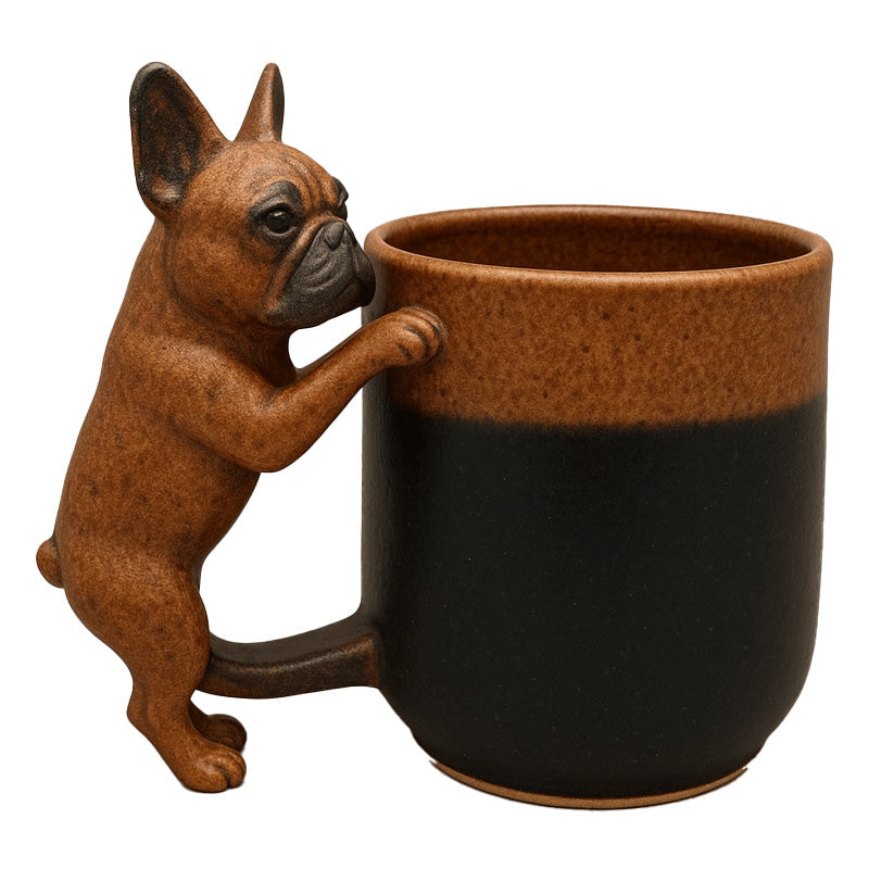 WuffCup Teckel Mok - Decoratieve Keramische Koffiemok