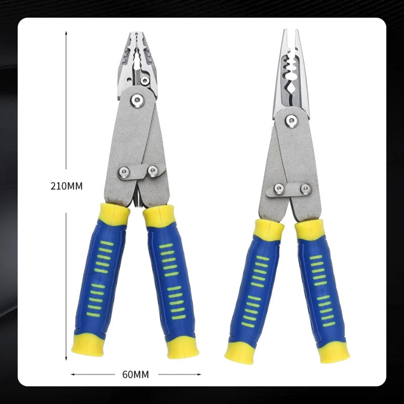 PliGrip Verstelbare Draadstripper Tang – Multifunctioneel Gereedschap voor Elektriciens