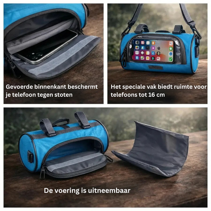 Waterdichte Fietstas met Touchscreen voor Smartphone