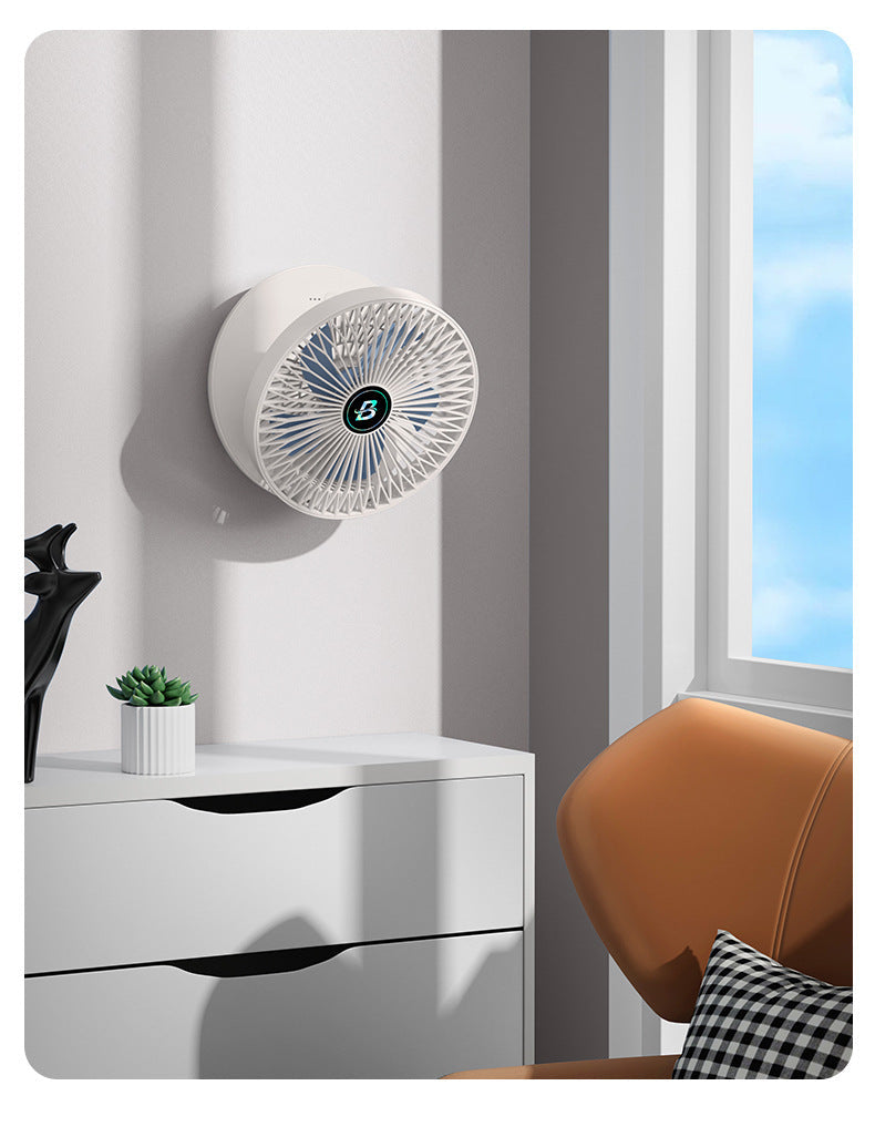 BreezeBuddy Draagbare Ventilator – Krachtige, Stille & Compacte Persoonlijke Verkoeling met Lange Batterijduur