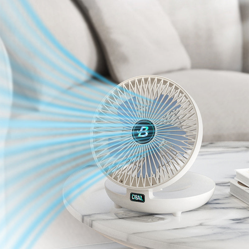 BreezeBuddy Draagbare Ventilator – Krachtige, Stille & Compacte Persoonlijke Verkoeling met Lange Batterijduur