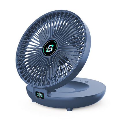 BreezeBuddy Draagbare Ventilator – Krachtige, Stille & Compacte Persoonlijke Verkoeling met Lange Batterijduur