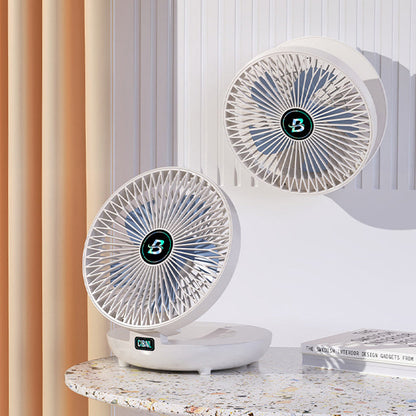BreezeBuddy Draagbare Ventilator – Krachtige, Stille & Compacte Persoonlijke Verkoeling met Lange Batterijduur
