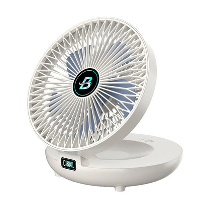 BreezeBuddy Draagbare Ventilator – Krachtige, Stille & Compacte Persoonlijke Verkoeling met Lange Batterijduur