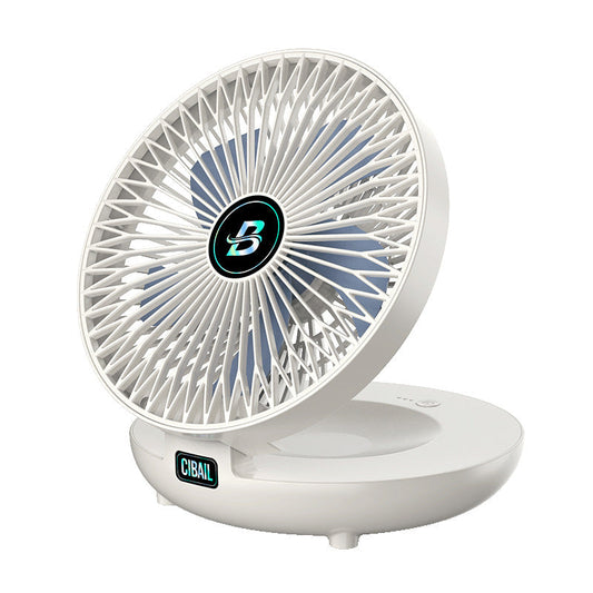 BreezeBuddy Draagbare Ventilator – Krachtige, Stille & Compacte Persoonlijke Verkoeling met Lange Batterijduur