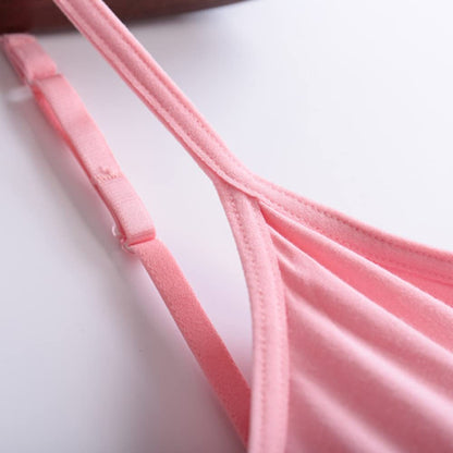 ComfortTop Dames Onderhemd met Ingebouwde BH – Naadloos en Ademend