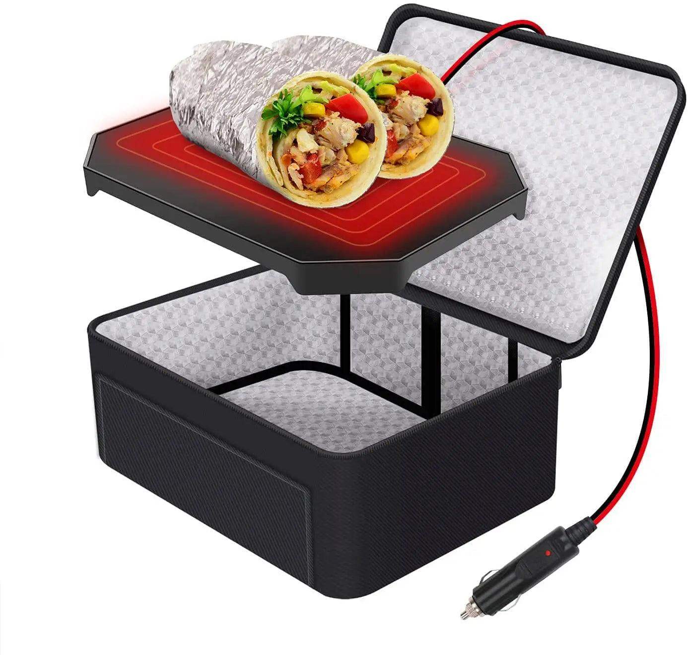 HeatGo Pro – Elektrische Draagbare Voedselwarmer Lunchbox met 3-in-1 Aansluiting