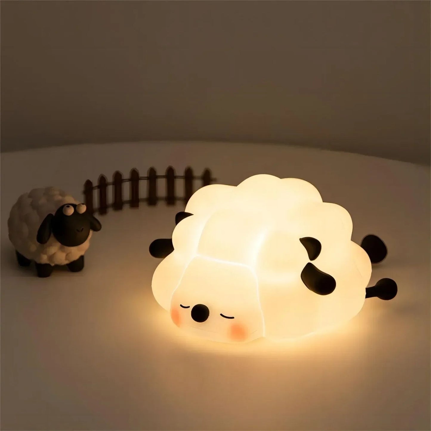 SoftGlow Night Light for Children's Room with Dimmer and Timer