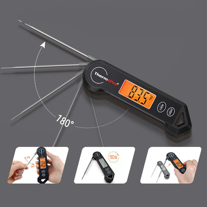 Digitale Vleesthermometer – Waterdicht, Directe Meting & Ambidextrisch Ontwerp