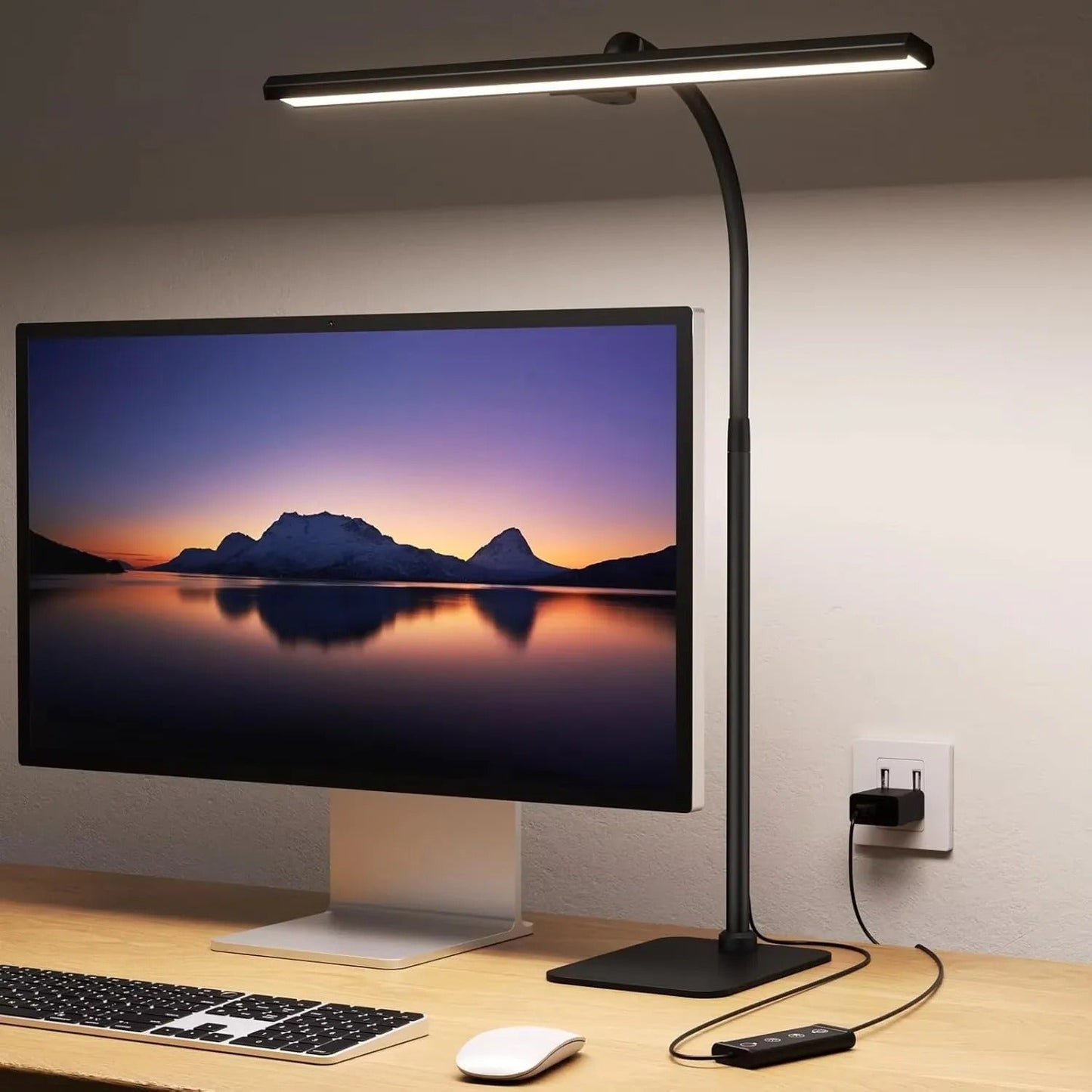 TafellampStral LED Bureaulamp Dimbaar Met Flexibele Hals