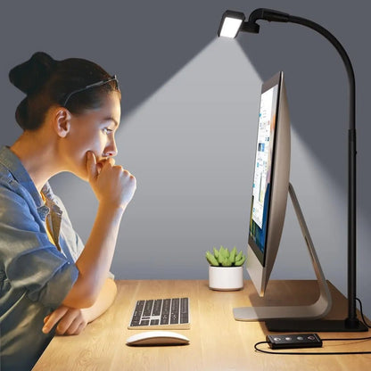 TafellampStral LED Bureaulamp Dimbaar Met Flexibele Hals