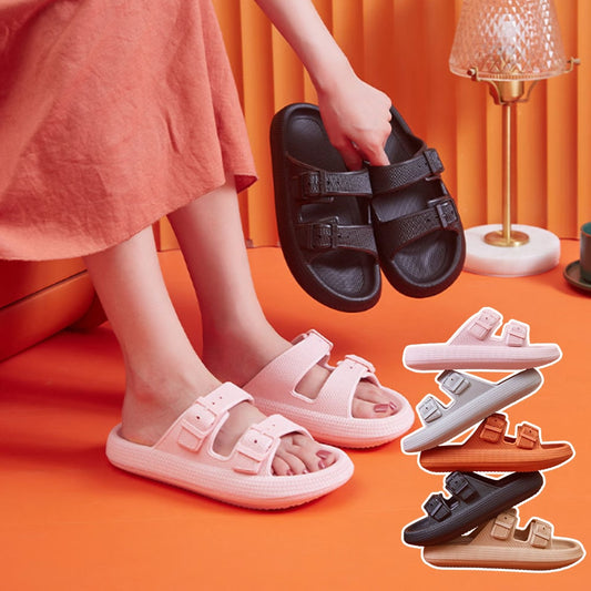 ZachtStap Comfortslippers – Antislip Tofler met Schokabsorberende Zool